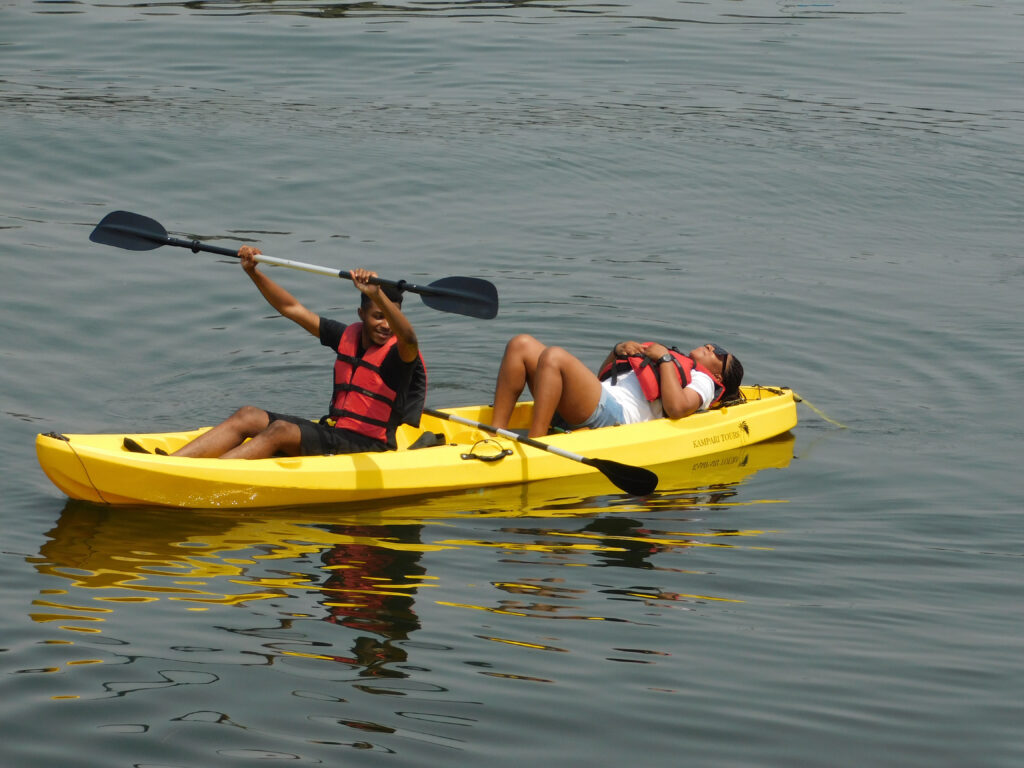Kayaking with kampari tours