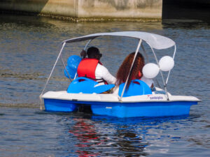 pedal boating