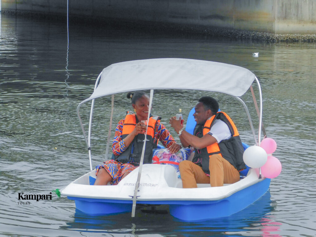 pedal boat in lagos