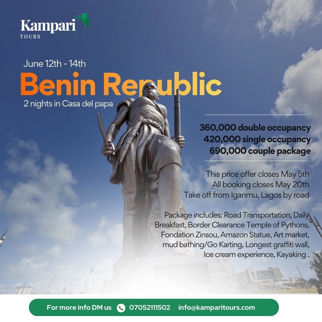 Benin Republic trip in 2026