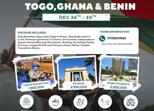 Benin, Togo & Ghana trip