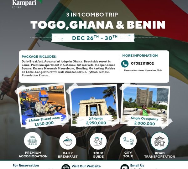 Benin, Togo & Ghana trip
