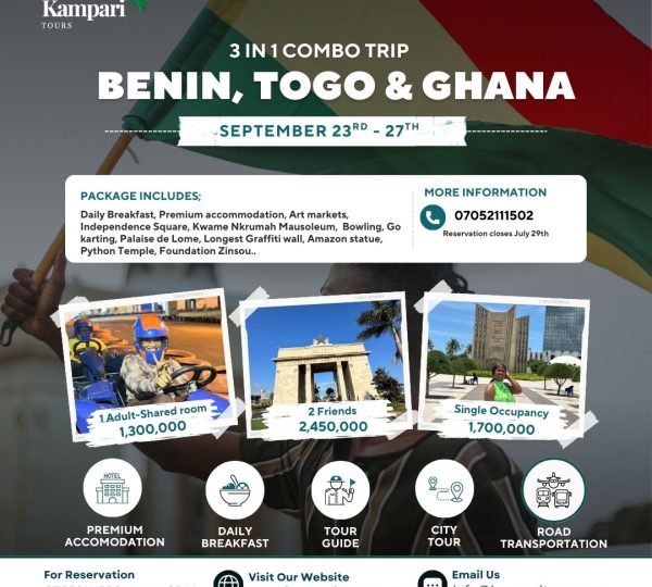 Benin Republic, Togo, Ghana