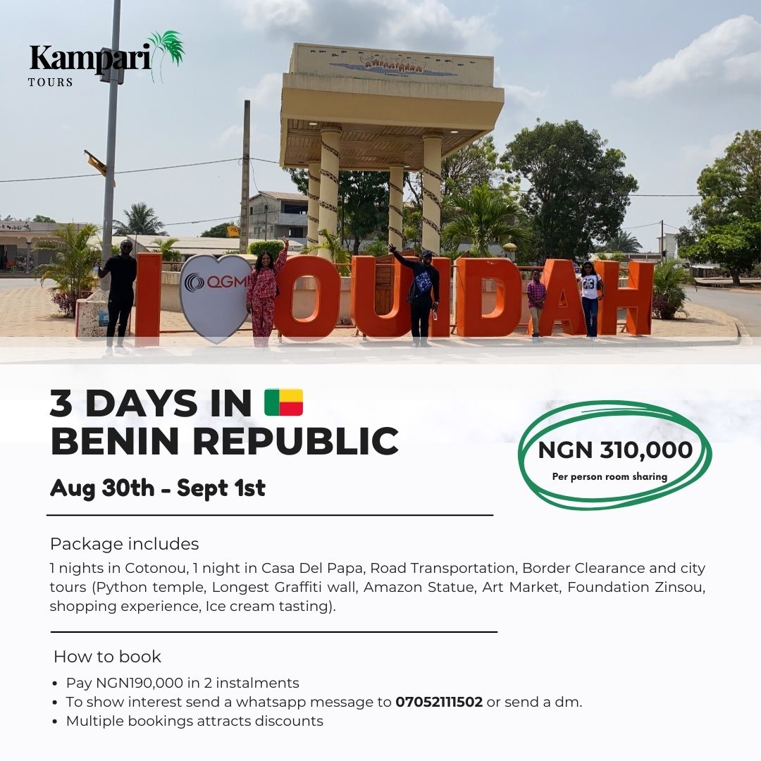 cheapest trip to benin republic from Lagos