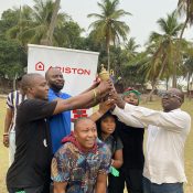 Team bonding in Nigeria