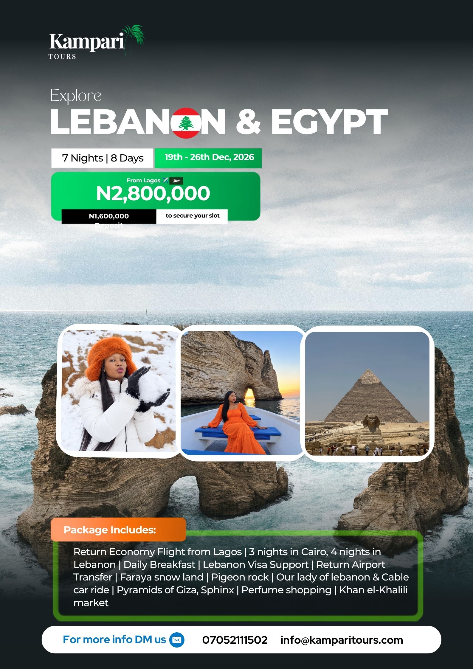 Lebanon & Egypt
